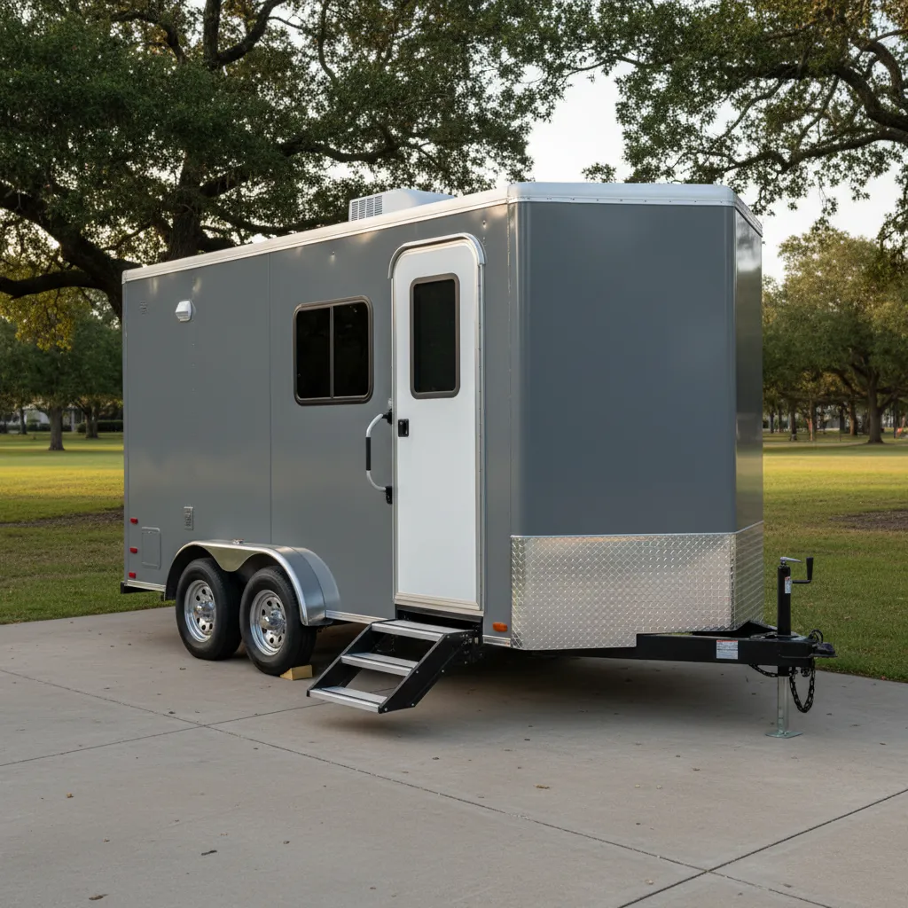 portable shower rental square