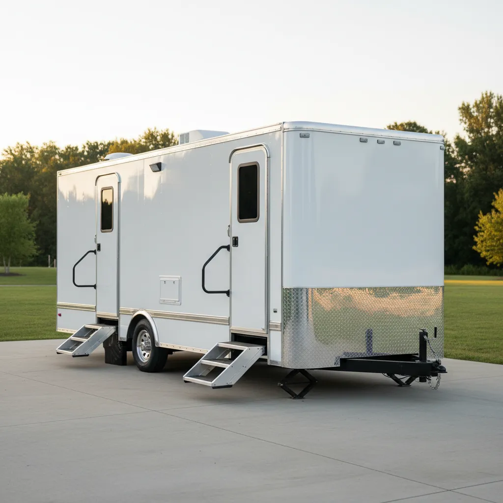 restroom trailer rental square