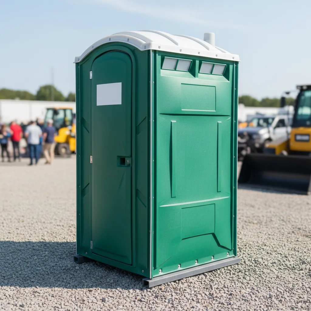 standard porta potty rental square